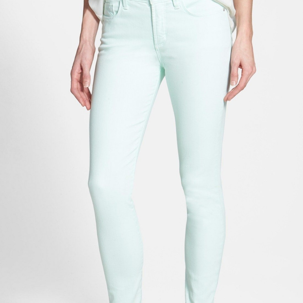 NYDJ Mint Ankle Clarissa Skinny Jeans 2